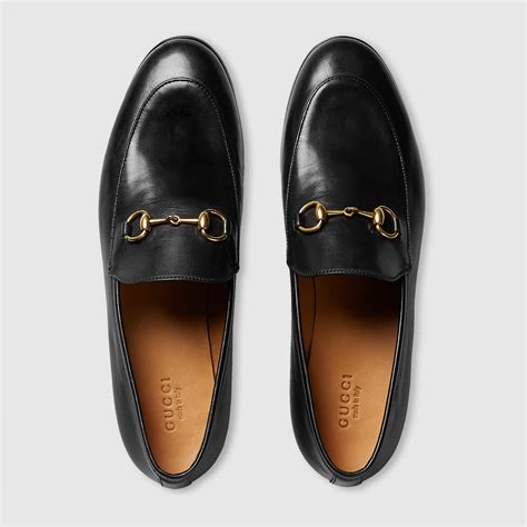 gucci jordaan loafer black